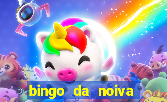 bingo da noiva para imprimir